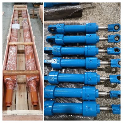 Áp suất hoạt động 21 Mpa Các xi lanh thủy lực hạng nặng với ống xi lanh 27SiMn trong nhà máy thép