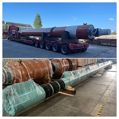 Áp suất thử nghiệm 32 MPa chịu tải trọng nặng và áp suất cao Thùng chứa hạng nặng trong ngành công nghiệp luyện kim