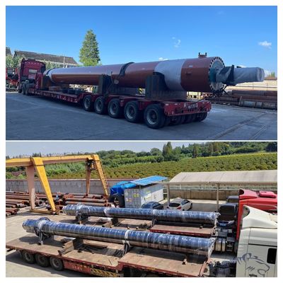 Áp suất thử nghiệm 32 MPa Các xi lanh hạng nặng hoạt động đơn với độ bền đặc biệt và cấu trúc mạnh mẽ