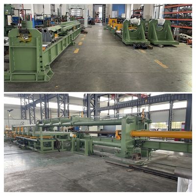 Ba dòng lạnh kéo băng ghế kiểm soát chính xác thủy lực cho chế biến kim loại