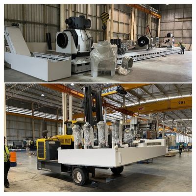 SRB Skiving And Rolling Machine SRBD1500/200SNC-1W 130KW Động cơ trục chính