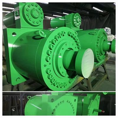 Áp lực thép máy thủy lực xi lanh 370mm Động lực áp lực thủy lực xi lanh