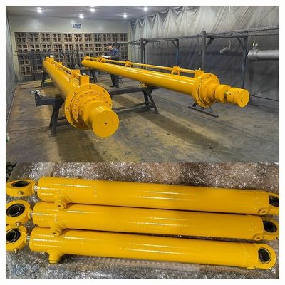 Cấu trúc nhỏ gọn Tie Rod Hydraulic Cylinder