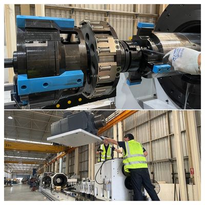 SIEMENS Electric Inner Hole Process Skiving Roller Burnishing với thiết kế đường ray hướng dẫn siêu rộng