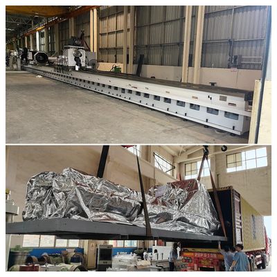 Chức năng thiết kế đường ray hướng dẫn siêu rộng / máy Srb với hệ thống CNC SIEMENS và bôi trơn SHOWA