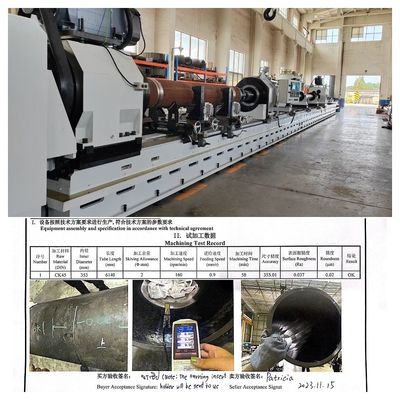 2 đầu cuộn bề mặt mịn hoàn thiện SRB Máy tùy chỉnh có khả năng
