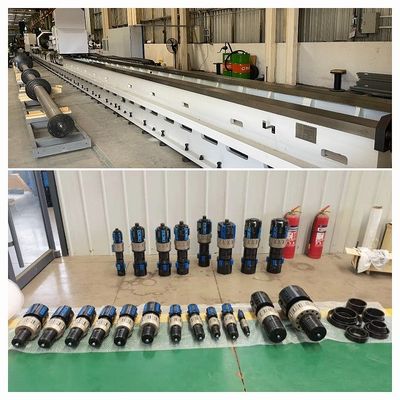 Ultra Wide Guide Rail SRB Công nghệ Skiving Roller Burning Machines Tiếng ồn thấp