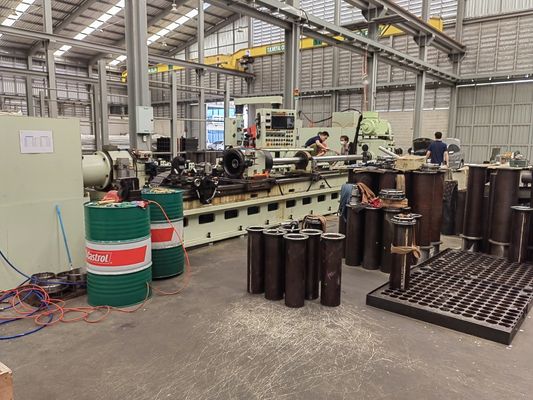 SRBF750/200NC Máy SRB thủy lực với vòng xoay kép 2mm Skiving Allowance