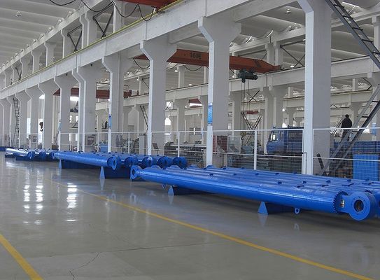 Cây đập cổng nâng xi lanh thủy lực với đường kính khoan 450mm