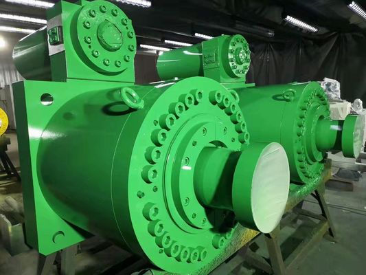Áp lực thép máy thủy lực xi lanh 370mm Động lực áp lực thủy lực xi lanh