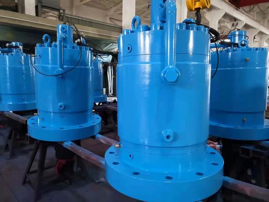 Máy xay thép làm mát nước xi lanh thủy lực cho luyện kim áp suất hoạt động 21MPa