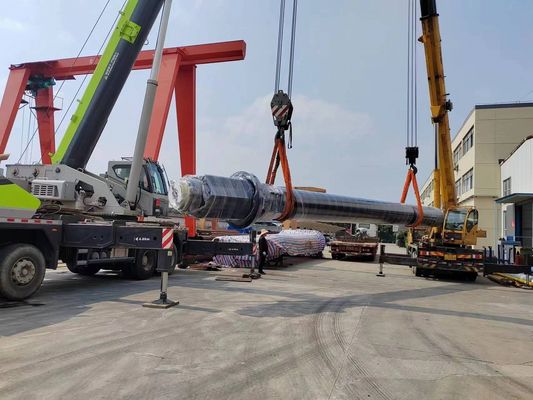 Anti Rotation xi lanh thủy lực lỗ lớn 220mm/min Tốc độ ISO9001