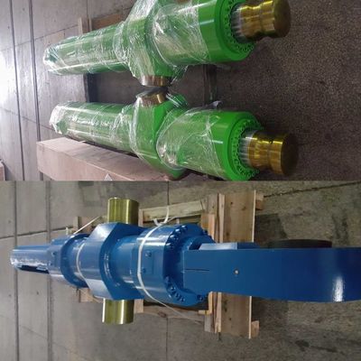 21 Mpa thép máy bọc thép Heavy Duty xi lanh thủy lực với chiều dài nhịp phù hợp