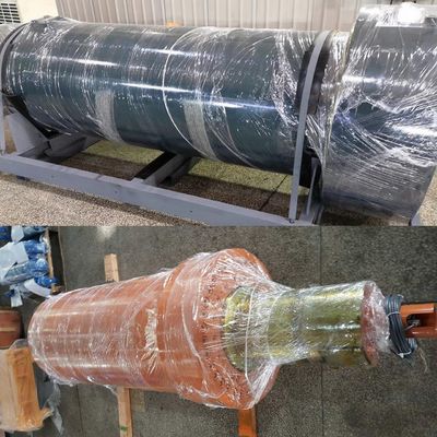 Chất liệu kim loại hạng nặng Lò thủy lực hoạt động đôi 32 MPa Áp suất thử nghiệm
