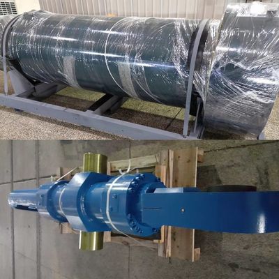 Áp suất thử nghiệm 32 MPa Thép máy thép xi lanh hạng nặng với các tính năng an toàn tích hợp