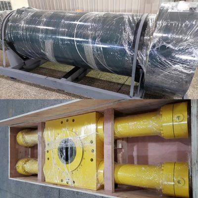 Áp suất hoạt động 21 Mpa Các xi lanh thủy lực hạng nặng với đường kính khoan tối đa 865mm trong ngành công nghiệp luyện kim