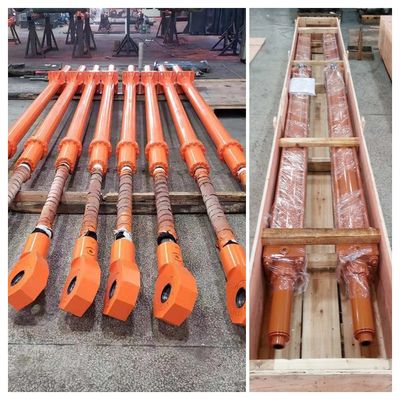 Các xi lanh thủy lực 3 giai đoạn với ống xi lanh 27SiMn
