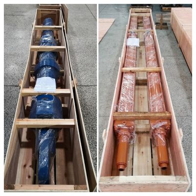 32 Mpa áp suất thử nghiệm Nhà máy thép Lò thủy lực hạng nặng với chiều dài đột quỵ phù hợp