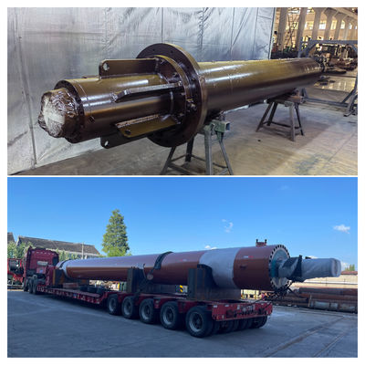 Anti Rotation Vertical Casting Cylinder Tự hướng Hydraulic Cylinder Chrome Plating