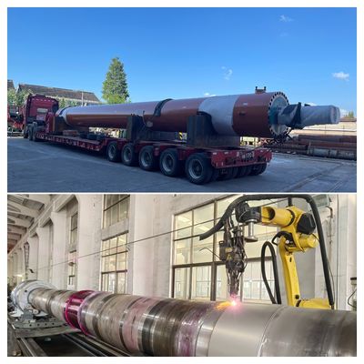 Áp suất hoạt động 21 Mpa Các xi lanh hoạt động đơn được sử dụng trong lĩnh vực máy móc hạng nặng