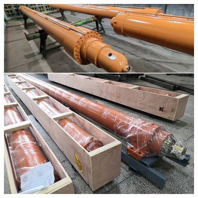45#+Q345B Các xi lanh nâng điện cực bằng thanh ống phun