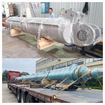 Các xi lanh thủy lực hạng nặng với chiều dài nhịp phù hợp