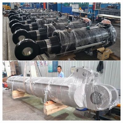 Các xi lanh thủy lực đường hầm gió với đường kính khoan 140mm